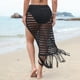 thumbnail image 5 of WILLBEST Traje de Baño de Mujer Natación, Pareo de Playa de Verano Liso Para Mujer Con Borla de Malla Ahuecado, Traje de Baño de Playa, 5 of 8