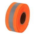 thumbnail image 1 of Unique Bargains Bande Réfléchissante, 2'x 50 Pieds Bande Réfléchissante pour Vêtements, Orange-Rouge, 1 of 5