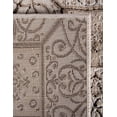 thumbnail image 6 of Unique Loom Rushmore Collection Area Rug - Bagmati (8' x 11' 8" Rectangle Cream/Brown), 6 of 6
