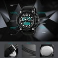 thumbnail image 7 of Men's Digital Sports Watch, Military Waterproof Watches LED Screen Large Face Stopwatch Alarm Wristwatch, 7 of 7