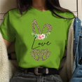 thumbnail image 1 of Débardeurs d'Été Grande Taille pour Femmes T-shirt à Col Rond pour Femmes Impression de la Saint-Patrick Décontracté à Manches Courtes T-shirt à Col en V T-shirt pour Femmes en Liquidation, 1 of 4