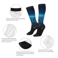 thumbnail image 3 of Fotbe Planet Earth Calcetas Divertidas Estampadas para Hombre y Mujer, Calcetas de Algodón hasta la Rodilla para Caminar, Correr, Enfermería y Embarazo, 3 of 6