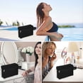 thumbnail image 5 of Double-Layer Fabric Travel Toiletry Bag - Sturdy, Spacious, with Handle/Hanging Rope, for Toiletries/Cosmetics/Stationery, 5 of 5