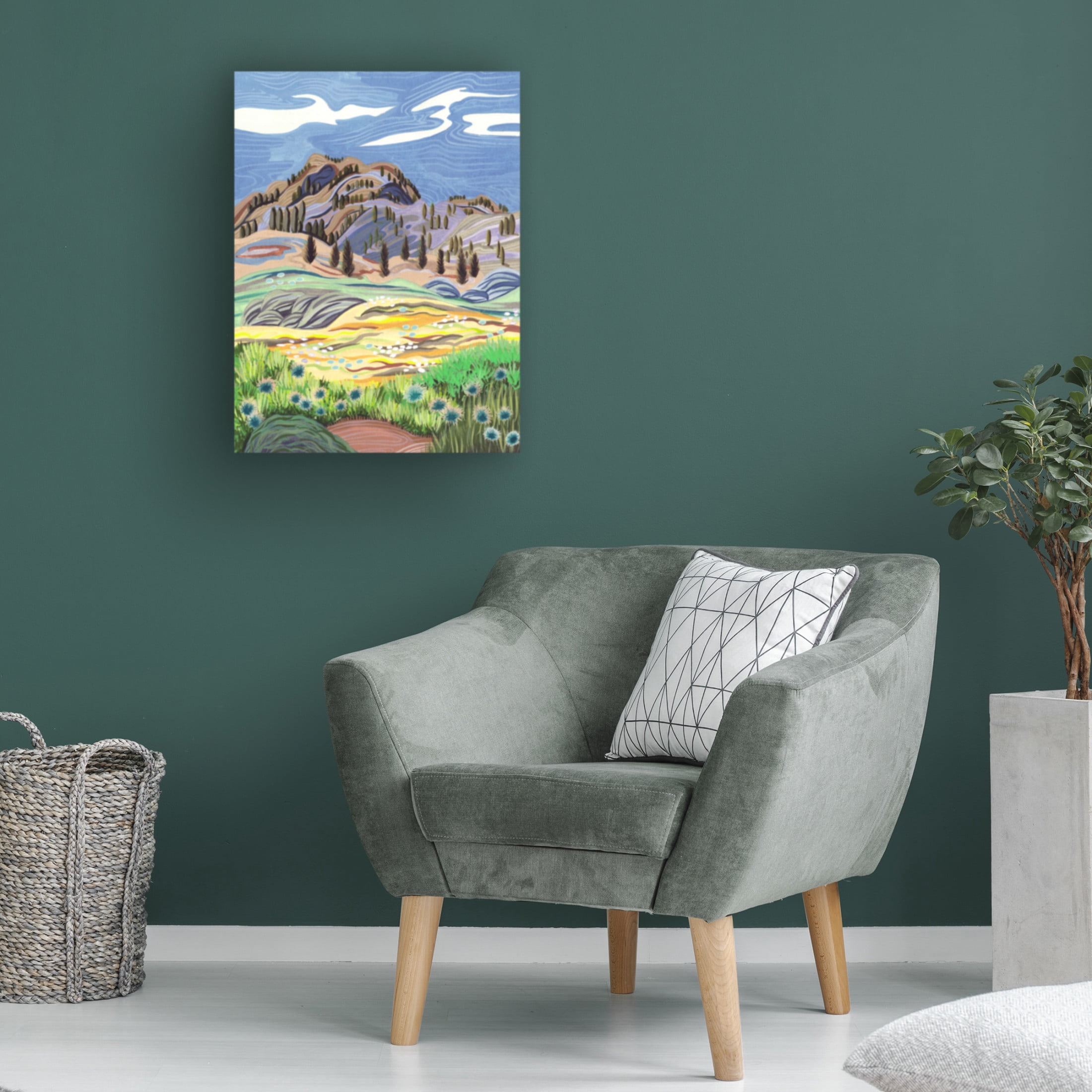 Trademark Fine Art Melissa Wang Galaxy Roads II Canvas Wall Art