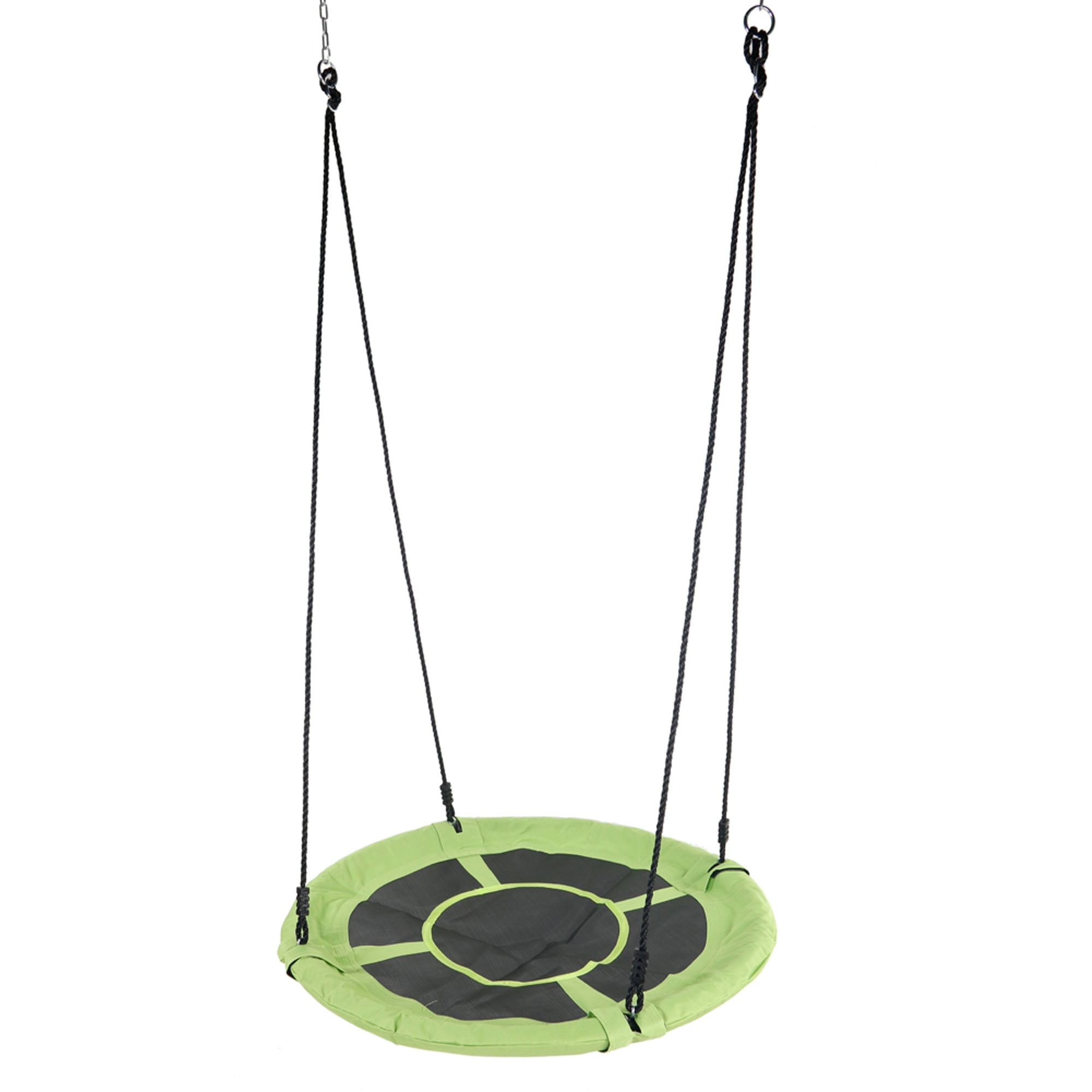 Tree Swings for Kids, 40" Kids Outdoor Round Net Hanging Rope Nest Tree Swing Children Patio Toys, WRWQ679 Kid Swing Seat for Outside Playground, Swing Set Great for Fun