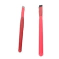 thumbnail image 2 of Juego de 2 brochas para cejas, brochas de maquillaje multifuncionales biseladas ultrafinas para rayita, sombra de ojos y labios, 2 of 8