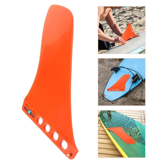 HAKIDZEL Kayak Stabilizer 1Pack Orange Nylon Fiber Fin For Better Control In Water Sports