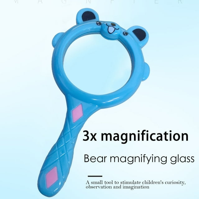 SEHIOZNI Vente Liquidation 2025 Éducation à Moins de 5$ Loupe à Main pour Enfants Étudiants, Loupe de Lecture Épaissie, Poignée Antidérapante pour Lecture de Cartes, Observation de Loisirs, Science-Fiction