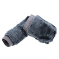 thumbnail image 1 of HOOWIFFY 1 Set Shift Gear Cover For Car Plush Grey Resistant For Winter Driving 14.0X9.0X9.0In, 1 of 6
