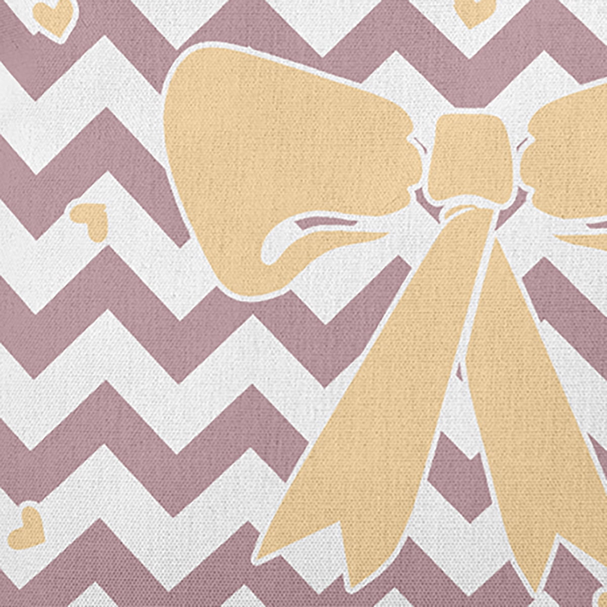 20" x 14" Simply Daisy Chevron Bow Polyester Indoor/Outdoor Pillow, Romantic Purple Qty 1