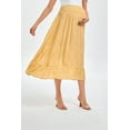 thumbnail image 3 of Yesfashion Wholesale Maternity Dress Women's High Waist Floral Print Pleated Maxi Skirt Casual Flowy Swing A Line Long Skirts, 3 of 9