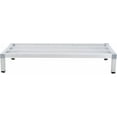 thumbnail image 5 of Dunnage Rack 48'' x 20'',8 Inches Above Ground Level,Aluminum Dunnage Rack 1000 Lb Capacity,Low Shelf for Floor Used for Storage In Kitchens, Restaurants, Supermarkets,Grocery Stores, 5 of 7