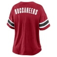 thumbnail image 3 of Women's Fanatics Red Tampa Bay Buccaneers Redzone Curl Route T-Shirt, 3 of 3
