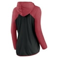 thumbnail image 3 of Women's Fanatics Black/Cardinal Arizona Cardinals Script Full-Zip Hoodie, 3 of 3