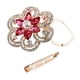 thumbnail image 5 of 2xStatement Rhinestone Flor Bufanda Hebilla Perla Broche Joyería, 5 of 8