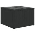 thumbnail image 5 of vidaXL Garden Sofa Set Black, 5 of 6