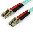 thumbnail image 2 of 10M FIBER OM4 50/125 AQUA LC/LC 40/100GB OPTIC PATCH CORD, 2 of 5