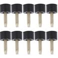 thumbnail image 4 of Wchiuoe Lime à Talon Outils de Pédicure 5 Paires Femmes Embouts à Talon Haut Remplacement TPU Rond Antidérapant Goujons de Réparation de Chaussures Dissolvant de Cal, 4 of 8