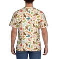 thumbnail image 2 of Rocae Monkeys in the Jungle for Men's Moisture-Wicking Crew Tee - T-Shirt for Sports, Outdoor Activities, and Casual WearLarge, 2 of 9
