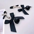 thumbnail image 3 of Abrazaderas para pezones con lazo, campanas, placer sexual, cadena ajustable sin perforación, Clip para pezón, joyería, abrazaderas para senos con bolsa de terciopelo, negro ER, 3 of 3