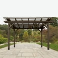 thumbnail image 3 of Highwood Bodhi 12' x 12' Pergola - Outdoor, Eco-friendly, Synthetic Wood, 3 of 7