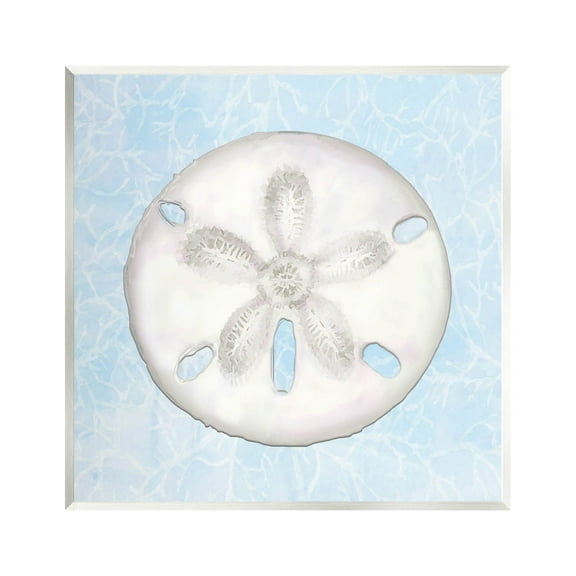 Sand Dollar Aquatic Waves Pattern Animals & Insects Graphic Art Unframed Art Print Wall Art