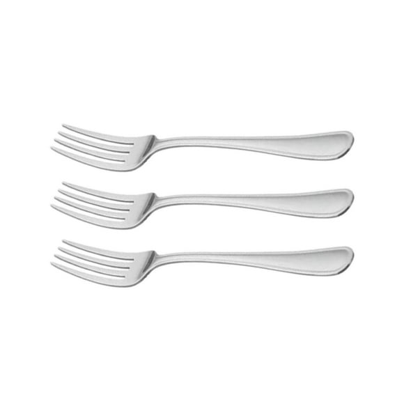 Fourchette à salade Fleetline 3 pièces Mainstays en acier inoxydable argenté