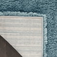 thumbnail image 5 of Nourison Home Luxurious Shag Solid Aqua 5'3" x 7'3" Area Rug, Easy Cleaning, Non Shedding, Bed Room, Living Room, Dining Room, Kitchen (5x7), 5 of 8