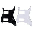 thumbnail image 4 of 11 Holes HH Guitar Pickguard Humbucker Scratch Plate for ST SQ Electric Guitars Black, 4 of 6