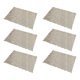 thumbnail image 1 of 6 manteles individuales huecos de estilo europeo, de PVC, tejidos, impermeables, antideslizantes, fáciles de limpiar, con aislamiento térmico., 1 of 5