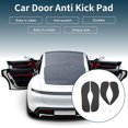 thumbnail image 2 of Pegatina antichoque de cuero para puertas de automóvil Unique Bargains para Hyundai IX35 / Tucson Ix 2010-2017, protector de borde lateral de puerta, accesorios interiores, negro, 8 juegos, 2 of 6