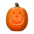 thumbnail image 6 of Halloween Large Pumpkin Decoration, Halloween Jack O Lantern Pumpkin Light with Glowing Cutout Design, Pumpkin Ornament for Indoor Outdoor Party Holiday Display Decor, 6 of 7