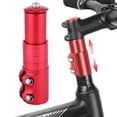 thumbnail image 3 of Bike Stem Handlebar Extender , Aluminum Alloy Adjustable Bicycle Fork , Bike Stem Riser Extender Adapter Suitable for Mountain Bike Road Bike Long Distance Riders, 3 of 7