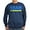 Navy, variant on CafePress - Pro Ukraine Pride Ukrainian Flag ?????? Sweatshirt - Classic Crew Neck Sweatshirt