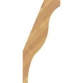 thumbnail image 3 of 3 1/2"W x 10"D x 22"H Funston Smooth Knee Brace, Western Red Cedar, 3 of 4