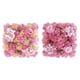 thumbnail image 1 of 2 paneles de flores artificiales rosas para decoración del hogar y bodas rosa rosa oscuro, 1 of 9