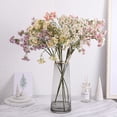 thumbnail image 1 of Artificial Flowers Lush Spring Decoration Vibrant Color Gypsophila Silk Flowers Bouquet for Home, 1 of 7