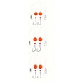 thumbnail image 3 of 3Pcs Sand Swamp Perch Rig with Fishing Hooks 35Lb Orange Red, 3 of 8
