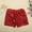 Red, variant on Girls Soccer Shorts Athletic Running Red Shorts High Waisted 9-10 Years Girl Clothes