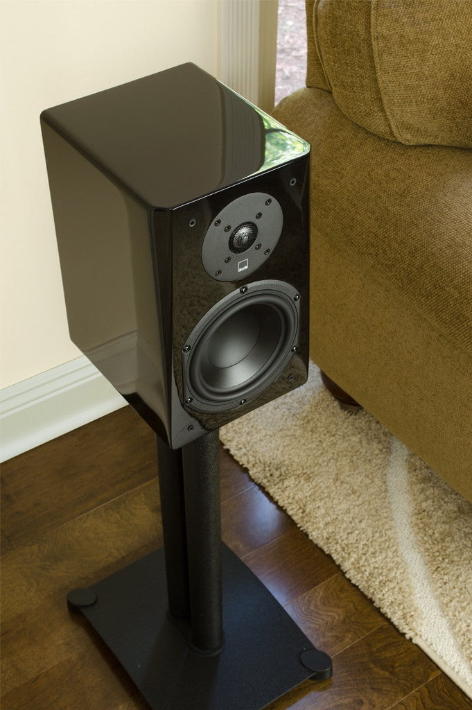 SVS Prime Bookshelf, Reference Speaker, 1" Aluminum Tweeter, 6.5" Woofer - Pair - Black Ash