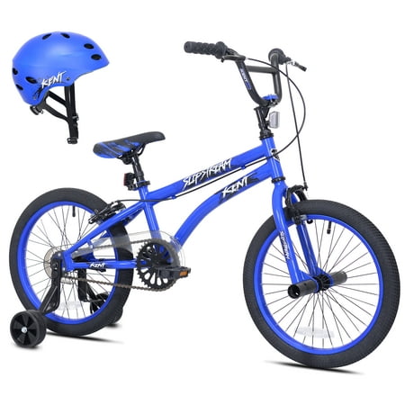 Kent Bicycles 18 Slipstream Bicycle with Helmet Blue