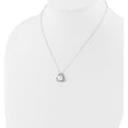 thumbnail image 4 of Sterling Silver Rh-Plated Fwc Pearl/Cz 17In Necklace And Post Earrings Set(Length 17) - Jbsp, 4 of 5