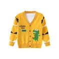 thumbnail image 2 of Boys Sweater Cute Dinosaur Pattern Knitted Cardigan Kids Clothes, 2 of 6