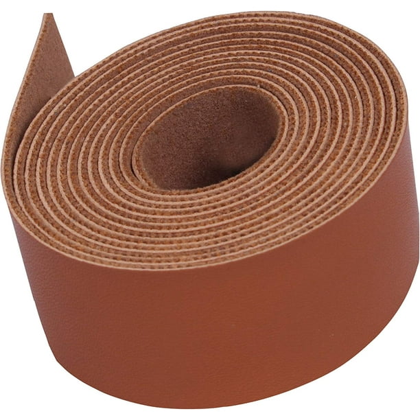 Raw Hyd Faux Leather Straps, Faux Leather Strips for Craft Supplies, Belting, and More, Leather