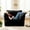 Black, variant on Blue Chenille Armchair - Comfortable Single Couch for Home