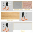 thumbnail image 5 of 12 Packs Garage Hooks Heavy Duty, Utility Steel Garage Storage Hooks, Wall Mount Garage Storage Organization and Tool Hangers for for Power ＆ Garden Tools, Ladders, Bikes, Bulky Items, 5 of 9