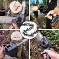 thumbnail image 3 of 40 Pcs 4 Inch Mini Steel Chainsaw Chain Electric Pruning Saw Accessory Garden Tool Replacement,40 x Mini Chainsaw Chain, 3 of 7