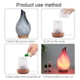 thumbnail image 3 of Difusor De Aceite Esencial, Humidificador Ultrasónico De Aromaterapia De 100ml, Difusor De Aceite Esencial De Grano De Madera, 3 of 6