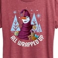 thumbnail image 3 of Frozen 2 - All Wrapped Up - Women's Short Sleeve Graphic T-Shirt, 3 of 5
