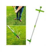 POINTERTECK Garden Stand Up Weeders,Aluminum Alloy Manual Weeders and Weed Puller with 3 Claws Stainless,39" High Strength Foot Pedal Weeder Tool for Garden